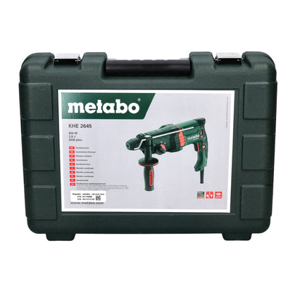 Metabo KHE 2645 Kombihammer 850 W 2,9 J SDS plus + 5 tlg. Bohrer Set + Koffer - Toolbrothers