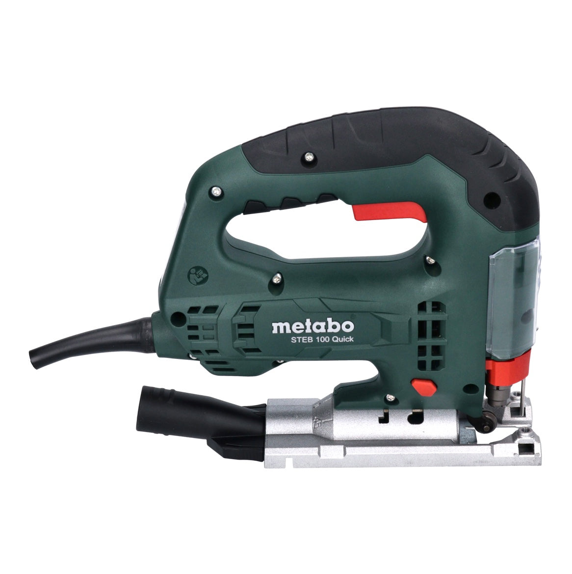 Metabo STEB 100 Quick Stichsäge 710 W 100 mm ( 601110000 ) + 10 tlg. Sägeblatt Set ( 623599000 ) - Toolbrothers