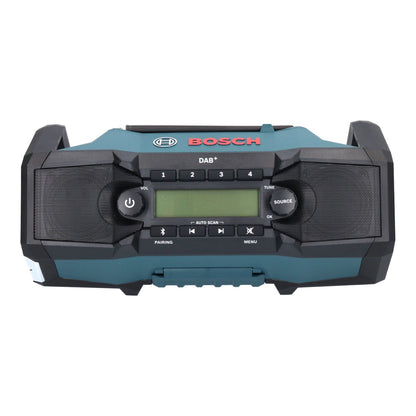 Bosch GPB 18V-2 SC Radio de chantier professionnelle sur batterie 18 V DAB+ Bluetooth AUX + 1x batterie 2,0 Ah - sans chargeur