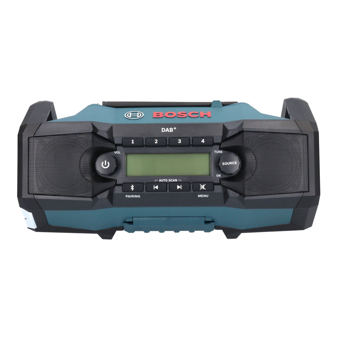 Bosch GPB 18V-2 SC Radio de chantier professionnelle sur batterie 18 V DAB+ Bluetooth AUX + 1x batterie 4,0 Ah - sans chargeur