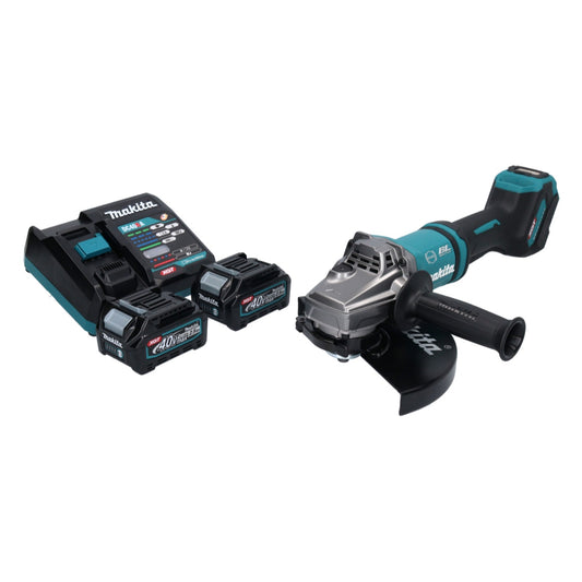 Meuleuse d'angle sur batterie Makita GA 038 GD2 40 V max. 230 mm sans balais XGT + 2x batteries 2,5 Ah + chargeur