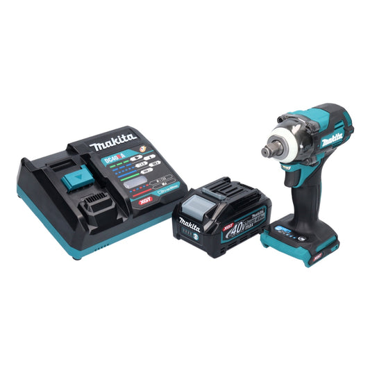 Makita TW 004 GM1 clé à chocs sans fil 40 V max. 1/2" 350 Nm XGT Brushless + 1x batterie 4,0 Ah + chargeur