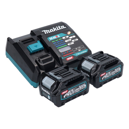 Makita TW 004 GA201 clé à chocs sans fil 40 V max. 1/2" 350 Nm XGT Brushless + 2x batterie 2,0 Ah + chargeur + Makpac