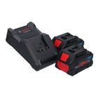 Bosch Starter Set 2x ProCORE 18 V 5,5 Ah Professional Akku ( 2x 1600A02149 ) + GAL 18V-40 Ladegerät ( 1600A019RJ ) - Toolbrothers