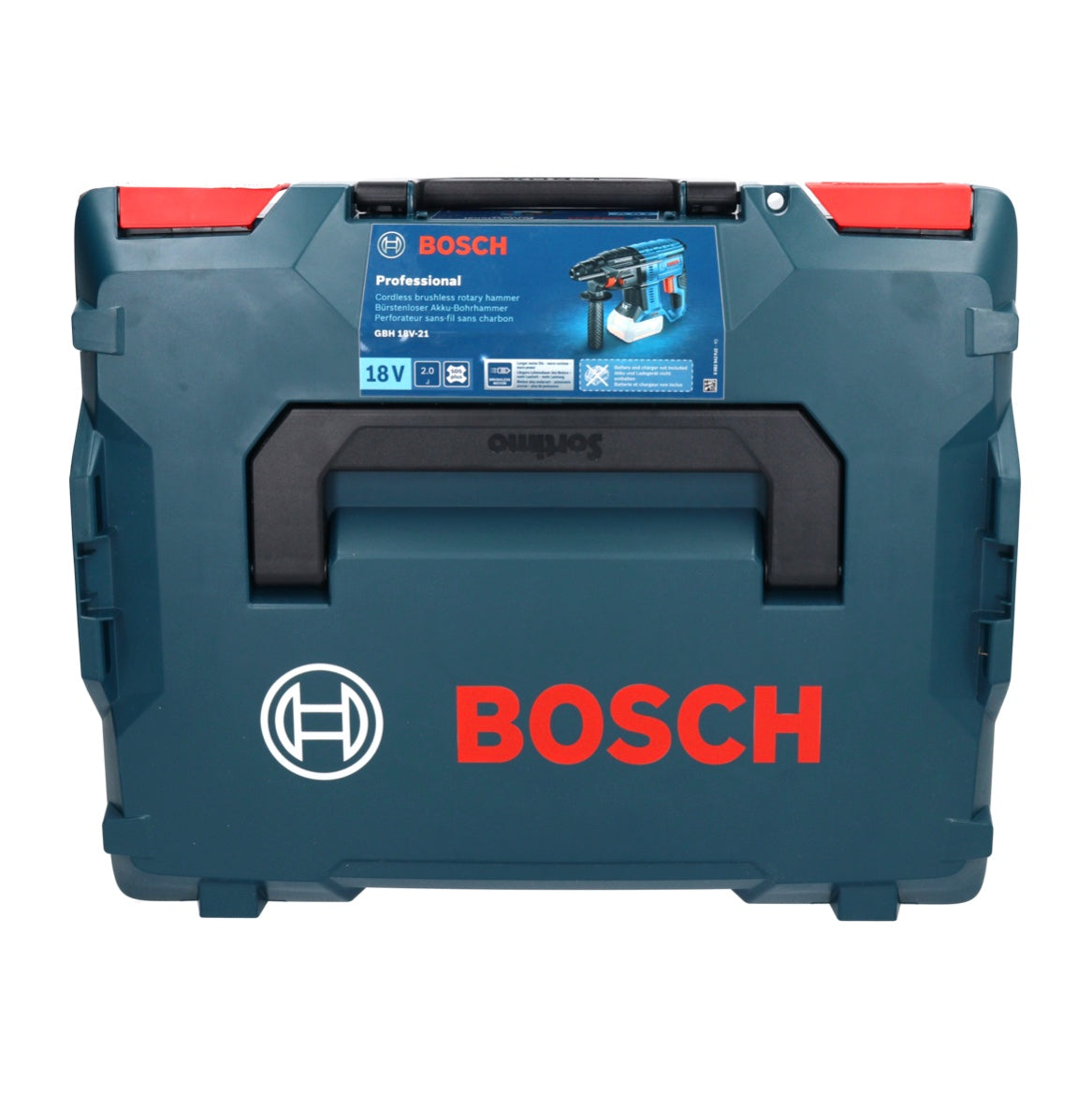 Bosch GBH 18V-21 Professional marteau perforateur sans fil 18 V 2,0 J sans balais + 1 batterie ProCORE 5,5 Ah + chargeur + L-Boxx