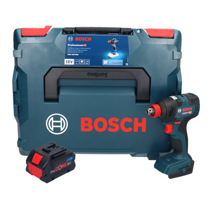 Bosch GDX 18V-200 Professional Akku Drehschlagschrauber 18 V 200 Nm Brushless + 1x ProCORE Akku 5,5 Ah + L-Boxx - ohne Ladegerät