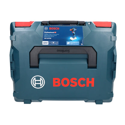 Bosch GDX 18V-200 Professional Akku Drehschlagschrauber 18 V 200 Nm Brushless + 1x ProCORE Akku 5,5 Ah + L-Boxx - ohne Ladegerät