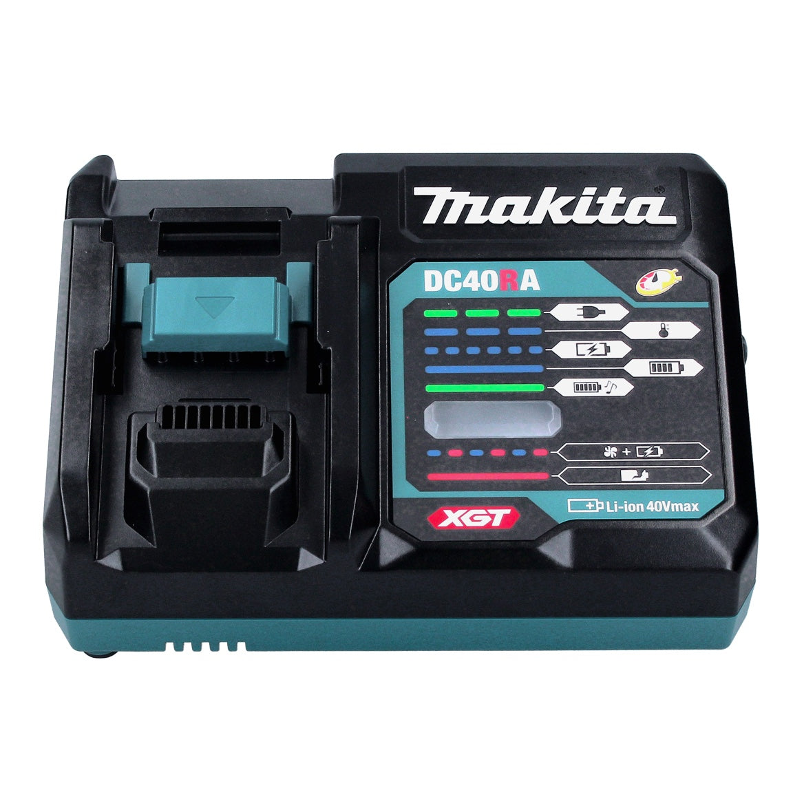 Kit source d'alimentation Makita 2x batterie BL 4020 40 V max. 2,0 Ah XGT (2x 191L29-0) + chargeur DC 40 RA (191E07-8)