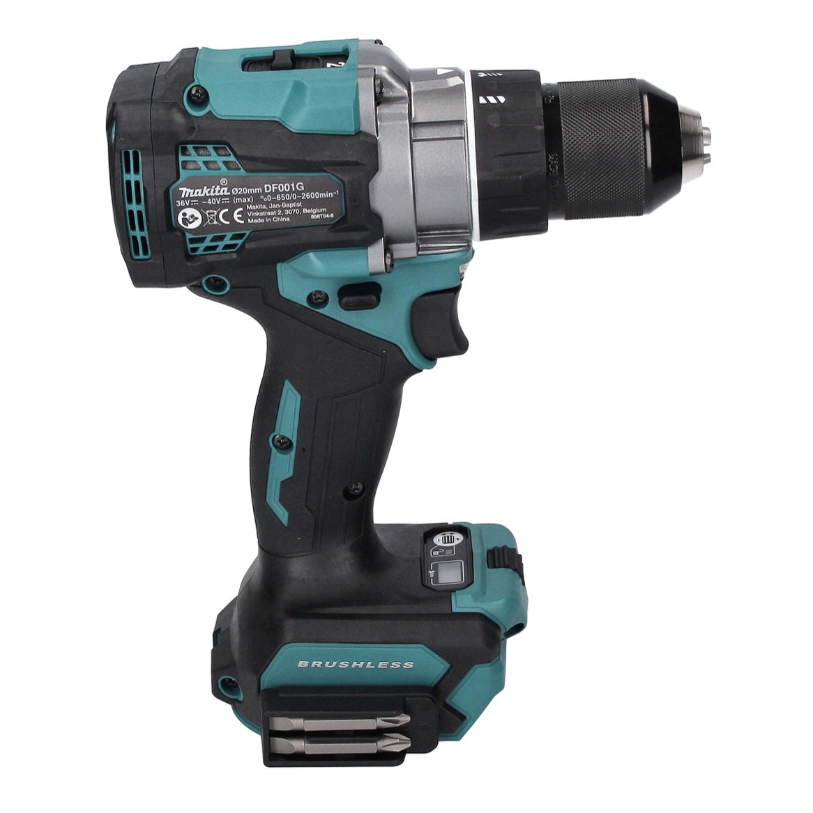 Makita DF 001 GA1 Akku Bohrschrauber 40 V max. 140 Nm XGT Brushless + 1x Akku 2,0 Ah + Ladegerät