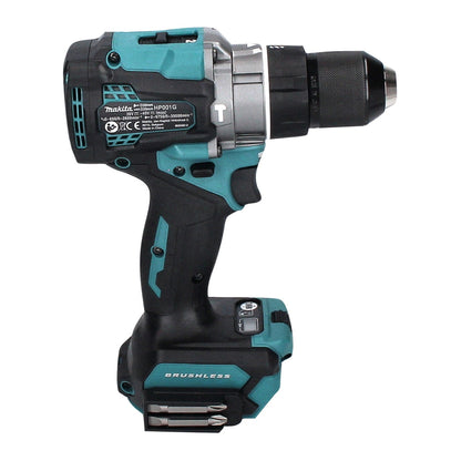 Makita HP 001 GA1 Akku Schlagbohrschrauber 40 V max. 140 Nm XGT Brushless + 1x Akku 2,0 Ah + Ladegerät