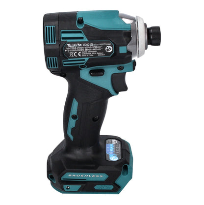 Makita TD 001 GA1 Akku Schlagschrauber 40 V max. 220 Nm 1/4" XGT Brushless + 1x Akku 2,0 Ah + Ladegerät