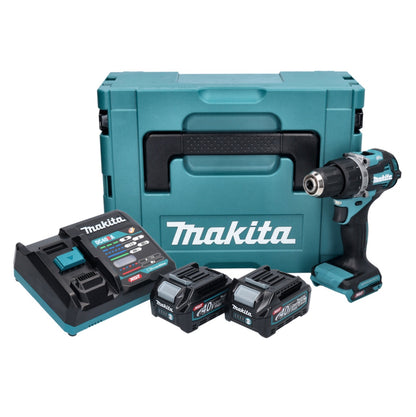 Makita DF 002 GA202 perceuse-visseuse sans fil 40 V max. 64 Nm Brushless XGT + 2x batteries 2,0 Ah + chargeur + Makpac