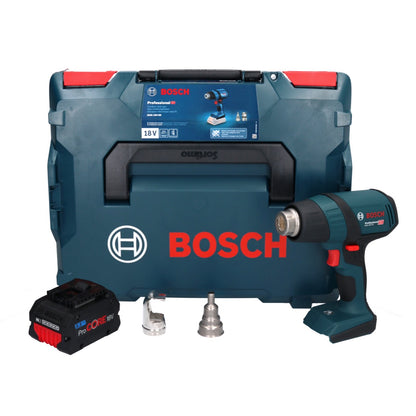 Bosch GHG 18V-50 Professional Akku Heissluftgebläse 18 V 300° C / 500° C + 1x ProCORE Akku 5,5 Ah + L-Boxx - ohne Ladegerät - Toolbrothers