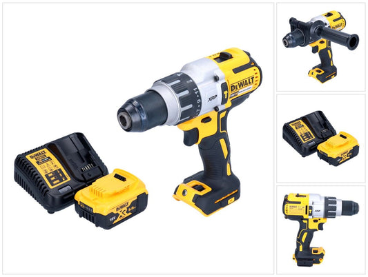 DeWalt DCD 996 P1 Akku Schlagbohrschrauber 18 V 95 Nm Brushless + 1x Akku 5,0 Ah + Ladegerät - Toolbrothers