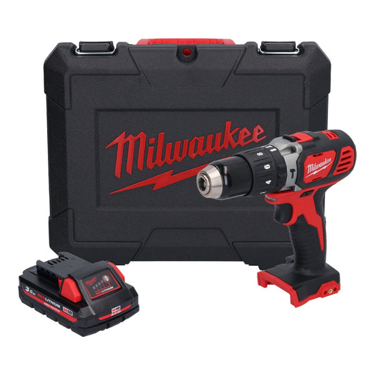 Perceuse à percussion sans fil Milwaukee M18 BPD-301C 18 V 60 Nm + 1x batterie 3,0 Ah + coffret - sans chargeur