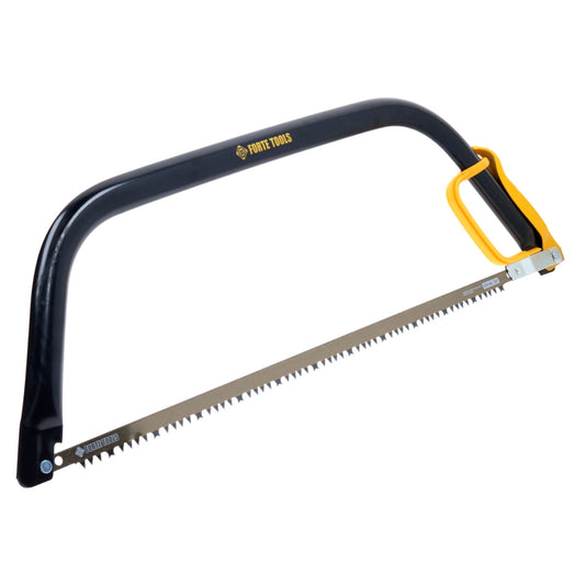 FORTE Tools Bügelsäge FT21 mit feststehendem Blatt für frisches, feuchtes Holz, Länge: 61 cm, schwarz, Premium Säge aus hochwertigem Stahl ( 000040031214 ) - Toolbrothers