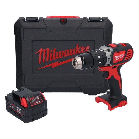 Milwaukee M18 BPD-601C Akku Schlagbohrschrauber 18 V 60 Nm + 1x Akku 6,0 Ah + Koffer - ohne Ladegerät