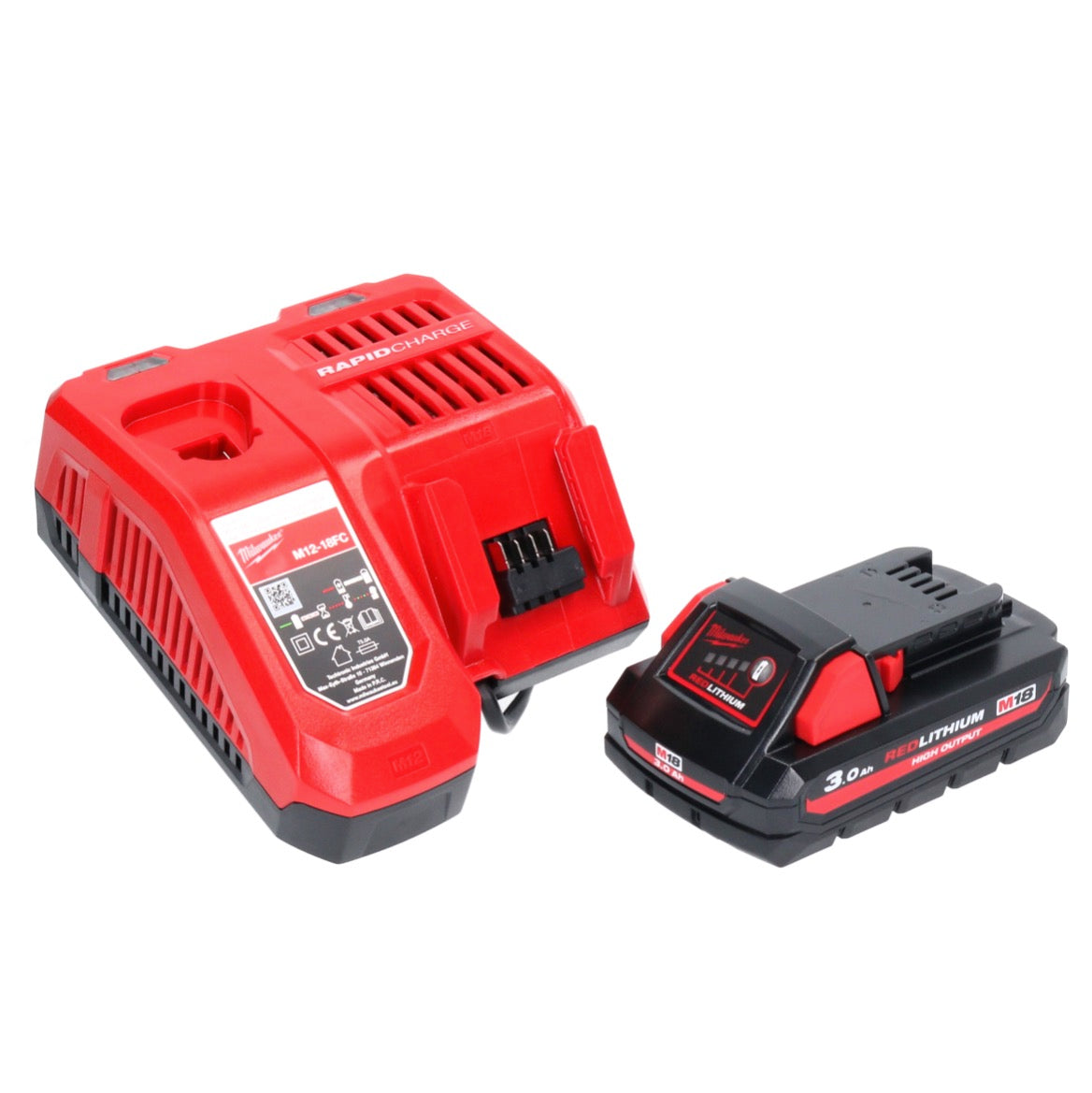 Milwaukee M18 FMTIW2F12-301X Akku Schlagschrauber 18 V 745 Nm 1/2" Brushless + 1x Akku 3,0 Ah + Ladegerät + HD Box