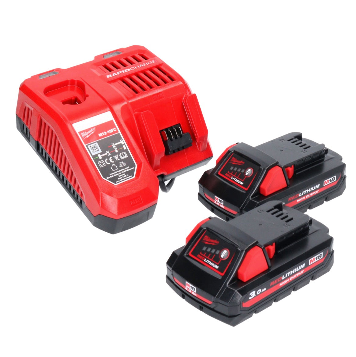 Clé à chocs sans fil Milwaukee M18 FMTIW2F12-302X 18 V 745 Nm 1/2" brushless + 2x batterie 3,0 Ah + chargeur + boîtier HD