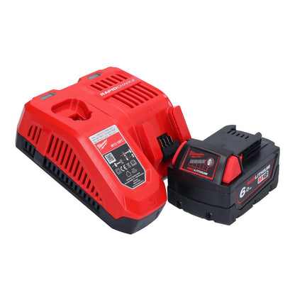 Clé à chocs sans fil Milwaukee M18 FMTIW2F12-601X 18 V 745 Nm 1/2" brushless + 1x batterie 6,0 Ah + chargeur + boîtier HD