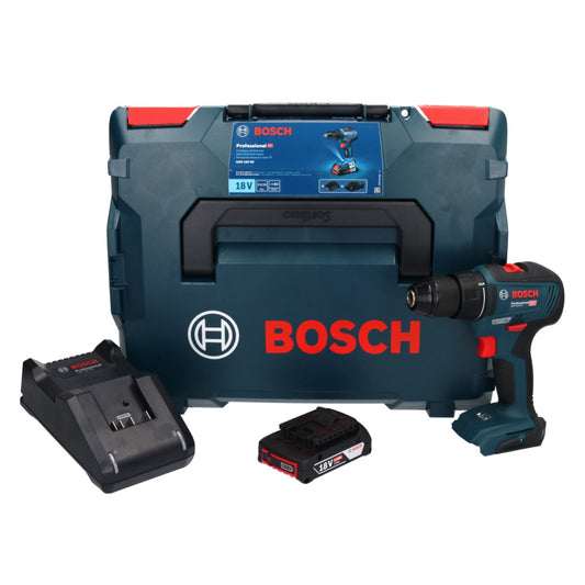 Bosch GSR 18V-55 Akku Bohrschrauber 18 V 55 Nm Brushless + 1x Akku 2,0 Ah + Ladegerät + L-Boxx - Toolbrothers