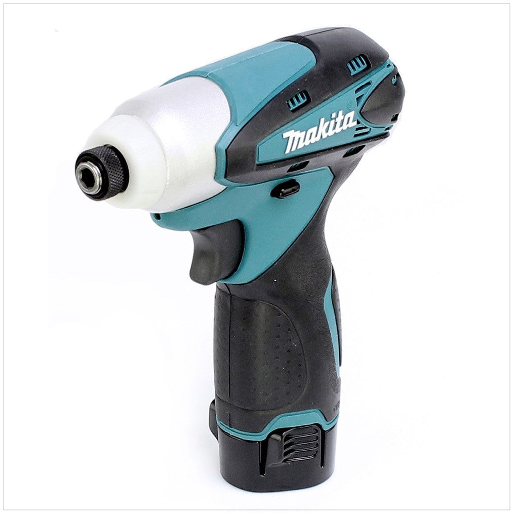 Makita LCT 204 X2 10,8 V Li-Ion Akku Schrauberset - DF 330 D und TD 090 D mit 2x 1,3 Ah Akku, Lader im Alu Koffer - Toolbrothers