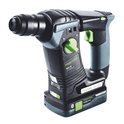 Festool BHC 18 HPC 4,0 I-Plus Akku Bohrhammer 18 V 25 Nm 1,8 J SDS Plus Brushless + 2x Akku 4,0 Ah + Ladegerät + 650 tlg. Schrauben und Dübel Sortiment + Systainer - Toolbrothers