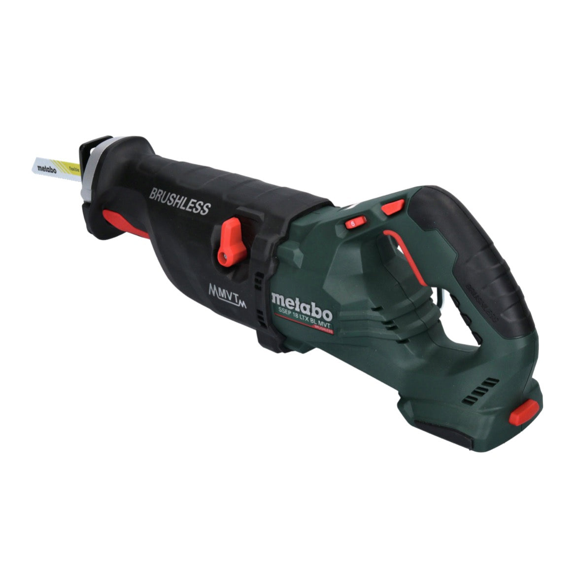 Scie sabre sur batterie Metabo SSEP 18 LTX BL MVT 18 V Brushless Solo (602258850) - sans batterie, sans chargeur