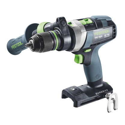 Festool TPC 18/4 Akku Schlagbohrschrauber 18 V 75 Nm Brushless + 2x Akku 4,0 Ah + Ladegerät + 650 tlg. Schrauben und Dübel Sortiment + Systainer - Toolbrothers