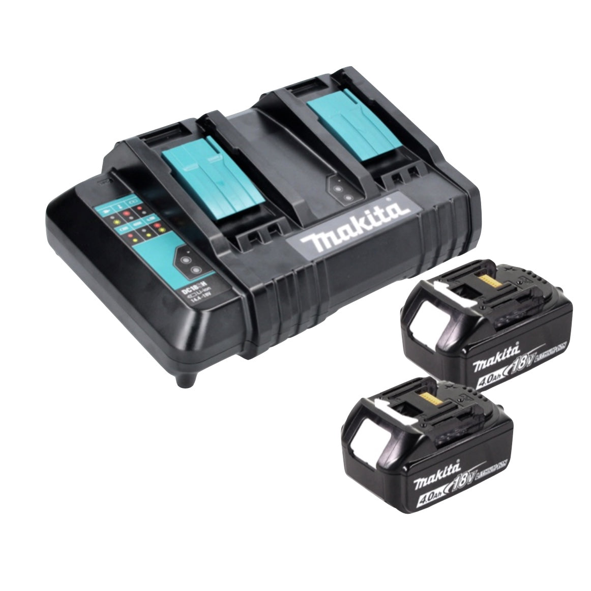 Tondeuse à gazon sans fil Makita DLM 382 CM2 36 V (2x 18 V) 38 cm 40 l + 2x batterie 4,0 Ah + double chargeur