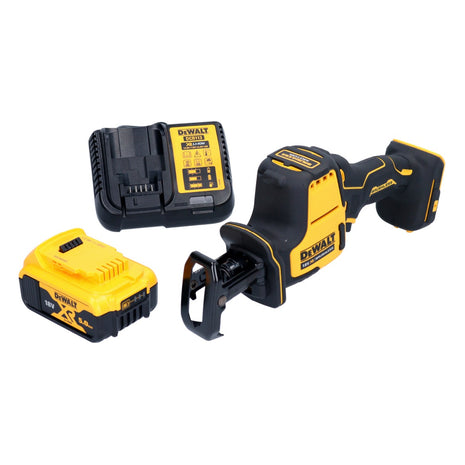 Scie sabre à batterie DeWalt DCS 369 P1 scie alternative 18 V sans balais + 1x batterie 5,0 Ah + chargeur