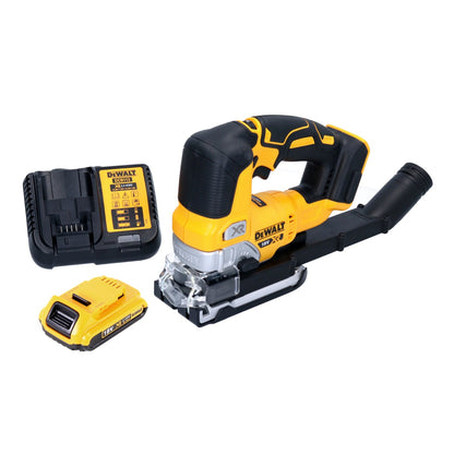 DeWalt DCS 334 D1 Akku Pendelhub Stichsäge 18 V Brushless + 1x Akku 2,0 Ah + Ladegerät - Toolbrothers