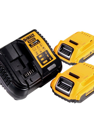 DeWalt DCS 334 D2 Akku Pendelhub Stichsäge 18 V Brushless + 2x Akku 2,0 Ah + Ladegerät - Toolbrothers