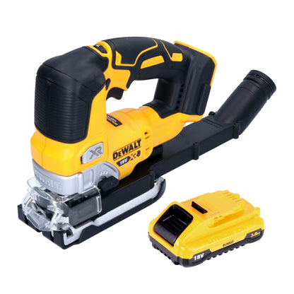 DeWalt DCS 334 N Akku Pendelhub Stichsäge 18 V Brushless + 1x Akku 3,0 Ah - ohne Ladegerät