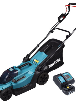 Makita DLM 330 SM Akku Rasenmäher 18 V 33 cm 30 l + 1x Akku 4,0 Ah + Ladegerät - Toolbrothers