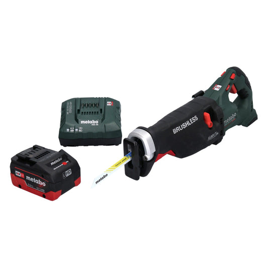 Metabo SSEP 18 LTX BL MVT Akku Säbelsäge 18 V Brushless + 1x Akku 5,5 Ah + Ladegerät