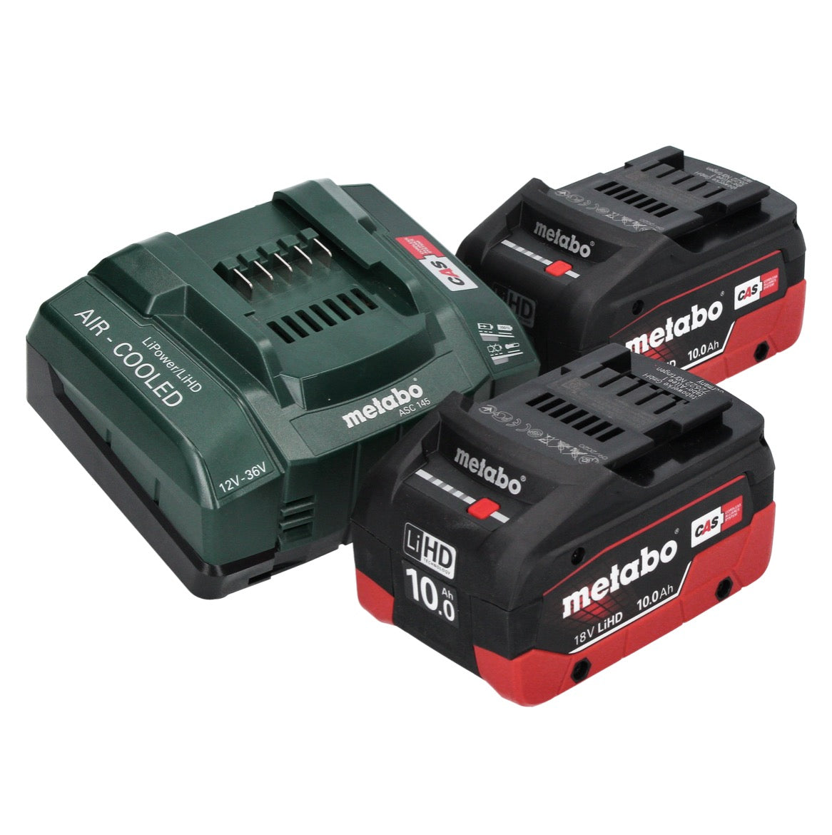 Scie sabre à batterie Metabo SSEP 18 LTX BL MVT 18 V sans balais + 2 batteries 10,0 Ah + chargeur