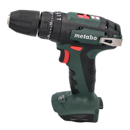 Metabo SB 18 Akku Schlagbohrschrauber 18 V 48 Nm + 2x Akku 2,0 Ah + Ladegerät + Bit Set 32 tlg. + metaBOX - Toolbrothers