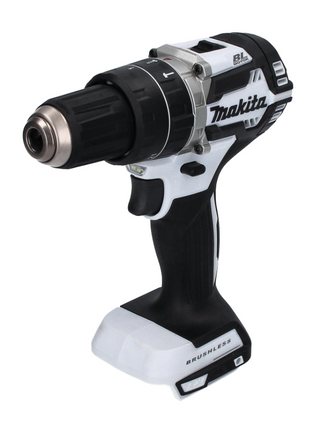 Makita DDF 484 ZW Taladro atornillador inalámbrico 18 V 54 Nm Sin escobillas Blanco Solo - sin batería, sin cargador