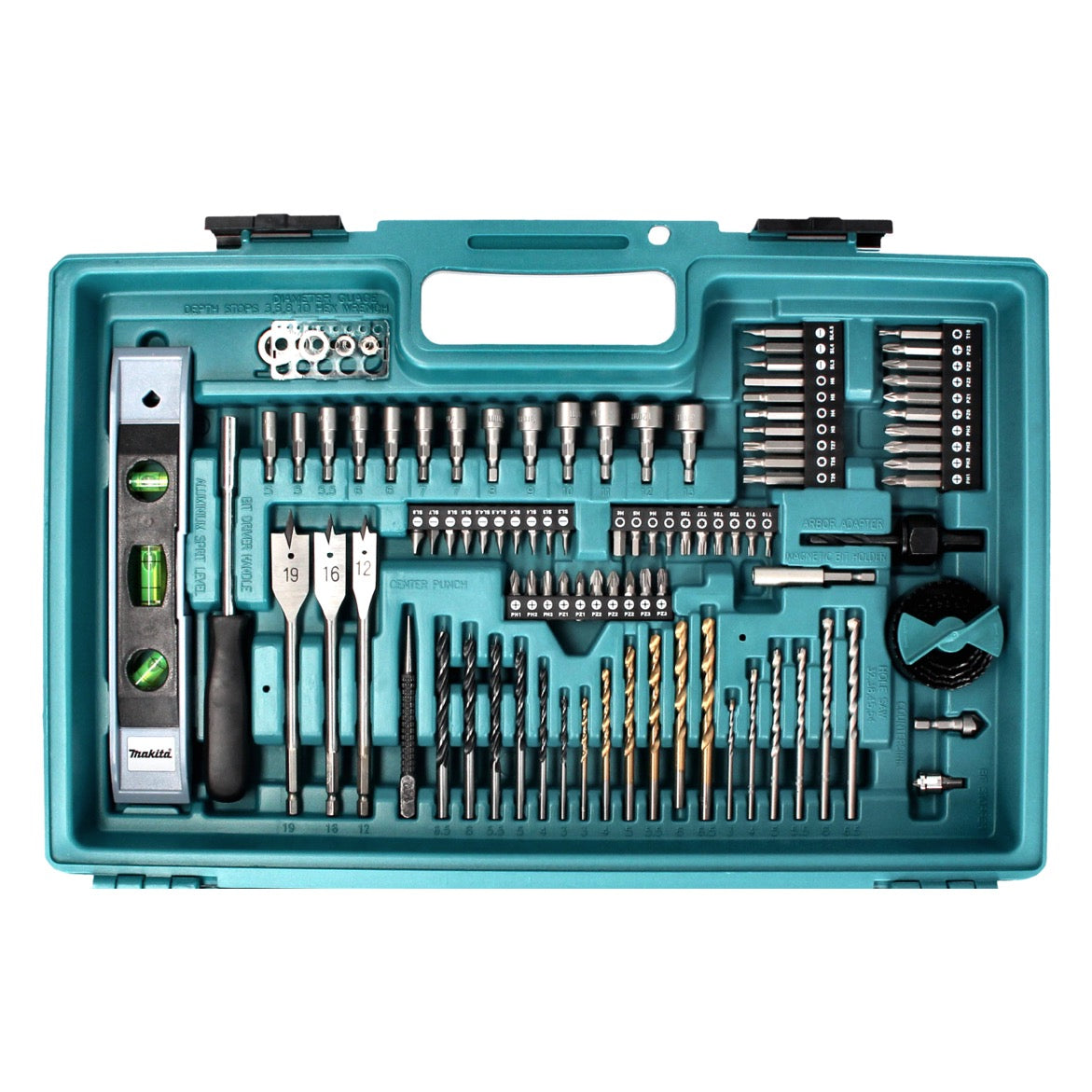 Makita DTD 152 SFX5 Clé à chocs sans fil 18 V 165 Nm + 1 batterie 3,0 Ah + chargeur + jeu d'accessoires 101 pièces + mallette