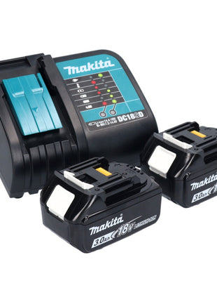 Makita DTD 152 SF2X5 Akku Schlagschrauber 18 V 165 Nm + 2x Akku 3,0 Ah + Ladegerät + 101 tlg. Zubehör Set + Koffer