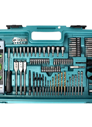 Makita DTD 152 SF2X5 Akku Schlagschrauber 18 V 165 Nm + 2x Akku 3,0 Ah + Ladegerät + 101 tlg. Zubehör Set + Koffer