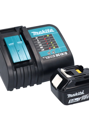 Makita DTD 152 STX5 Clé à chocs sans fil 18 V 165 Nm + 1 batterie 5,0 Ah + chargeur + jeu d'accessoires 101 pièces + mallette