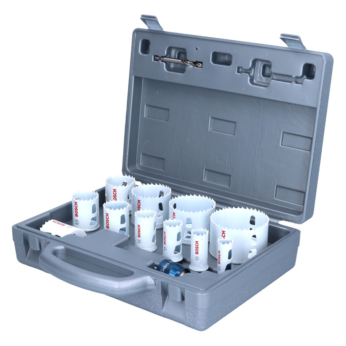 Bosch BIM Progressor PC Uni Lochsägen Set 14 tlg. ( 2608584667 ) 19 / 22 / 25 / 29 / 35 / 38 / 44 / 51 / 57 / 64 / 76 mm - Toolbrothers