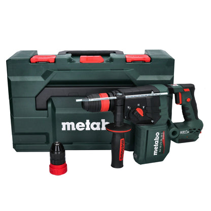 Marteau perforateur sans fil Metabo KH 18 LTX BL 28 Q 18 V 3 J SDS plus Brushless (601715840) + metaBOX - sans batterie, sans chargeur