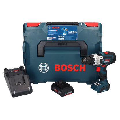 Bosch GSR 18V-150 C Professional Akku Bohrschrauber 18 V 150 Nm Biturbo Brushless + 1x ProCORE Akku 4,0 Ah + Ladegerät + L-Boxx - Toolbrothers