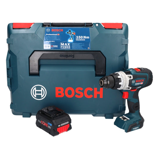 Bosch GSR 18V-150 C Professional Akku Bohrschrauber 18 V 150 Nm Biturbo Brushless + 1x ProCORE Akku 5,5 Ah + L-Boxx - ohne Ladegerät - Toolbrothers