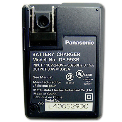 Panasonic Ladegerät DE-993B für CGA-S002 / S002A / S002E Akku: Hersteller Panasonic - Toolbrothers