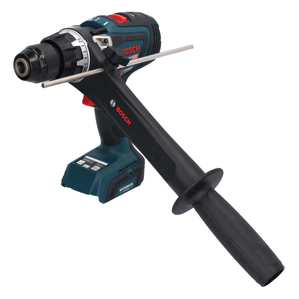 Bosch GSB 18V-150 C Professional Akku Schlagbohrschrauber 18 V 150 Nm Biturbo Brushless + 2x ProCORE Akku 5,5 Ah + Ladegerät + L-Boxx