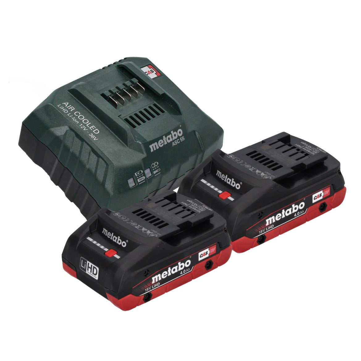 Metabo KH 18 LTX BL 28 Q Akku Bohrhammer 18 V 3 J SDS plus Brushless + 2x Akku 4,0 Ah + Ladegerät + metaBOX